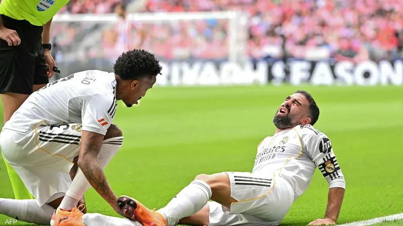 ريال مدريد يعلن إصابة لاعبه داني كارفاخال